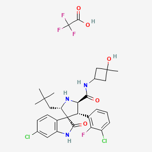 molecular formula C30H33Cl2F4N3O5 B13827164 MI-888 TFA salt 