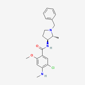 molecular formula C21H26ClN3O2 B13827203 Transnemonapride 