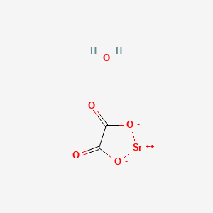 molecular formula C2H2O5Sr B13827225 strontium;oxalate;hydrate 