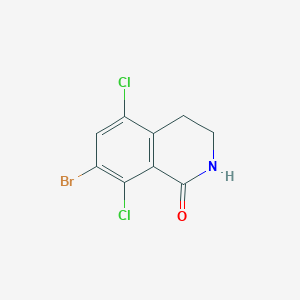7-bromo-5,8-dichloro-3,4-dihydroisoquinolin-1(2H)-one