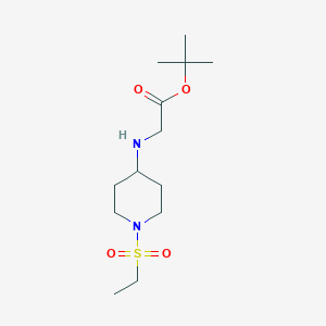 Tert-butyl 2-{[1-(ethanesulfonyl)piperidin-4-yl]amino}acetate