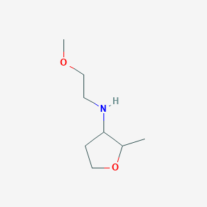 molecular formula C8H17NO2 B1382782 N-(2-methoxyethyl)-2-methyloxolan-3-amine CAS No. 1550254-00-6