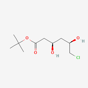 molecular formula C10H19ClO4 B13827847 tert-Butyl (3R,5R)-6-Chloro-5-hydroxy-3-oxohexanoate 