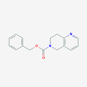 Benzyl 7,8-dihydro-1,6-naphthyridine-6(5H)-carboxylate