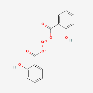 molecular formula C14H10O6Sr B13827944 Strontium 2-hydroxybenzoate 