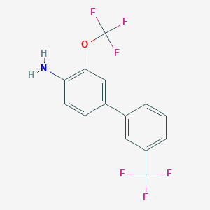4-Amino-3-(trifluoromethoxy)-3'-(trifluoromethyl)biphenyl