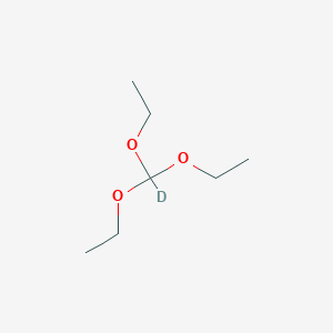 molecular formula C7H16O3 B13827978 Triethyl orthoformate-d1 