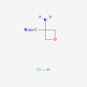 3-Aminooxetane-3-carbonitrile hydrochloride