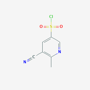 5-Cyano-6-methylpyridine-3-sulfonyl chloride