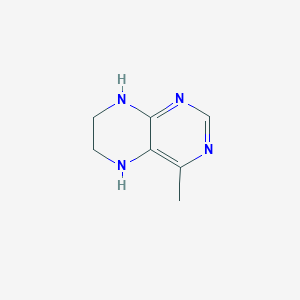 molecular formula C7H10N4 B13828024 4-Methyl-5,6,7,8-tetrahydropteridine CAS No. 3195-46-8