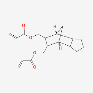 molecular formula C18H24O4 B13828086 Tricyclodecane dimethanol diacrylate 