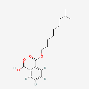 molecular formula C18H26O4 B13828099 Monoisodecyl Phthalate-d4 