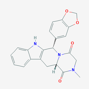 molecular formula C22H19N3O4 B138281 Tadalafil, (6S,12AS)- CAS No. 629652-72-8