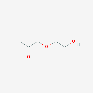 molecular formula C5H10O3 B13828123 2-Propanone, 1-(2-hydroxyethoxy)- 