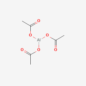 molecular formula C6H9AlO6 B13828203 Triacetoxyaluminum 