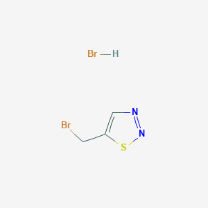 5-(Bromomethyl)-1,2,3-thiadiazole hydrobromide