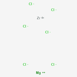 molecular formula Cl6MgZr B13828233 Magnesium;zirconium(4+);hexachloride 