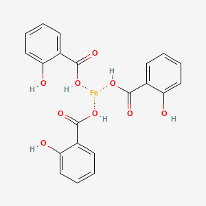 molecular formula C21H18FeO9 B13828330 Eisensalicylat 
