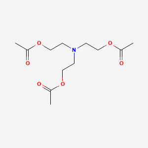 molecular formula C12H21NO6 B13828413 Triethanolamine triacetate CAS No. 3002-18-4