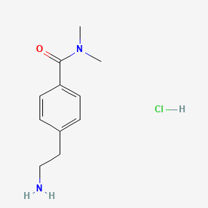 4-(2-Amino-ethyl)-N,N-dimethyl-benzamide hydrochloride