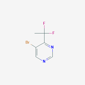 5-Bromo-4-(1,1-difluoroethyl)pyrimidine
