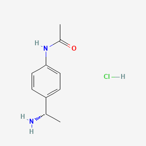 (S)-N-[4-(1-Amino-ethyl)-phenyl]-acetamide hydrochloride