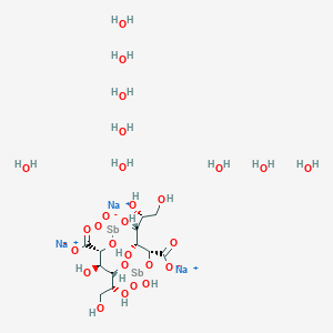 molecular formula C12H37Na3O27Sb2 B13828635 Sodium Stibogluconate,(S) 