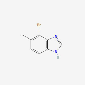 4-bromo-5-methyl-1H-1,3-benzodiazole