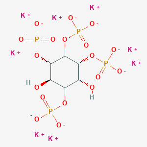molecular formula C6H8K8O18P4 B13828678 D-Myo-Inositol 1,3,4,5-tetrakis(phosphate) potassium salt 