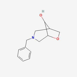 3-Benzyl-6-oxa-3-azabicyclo[3.2.1]octan-8-ol
