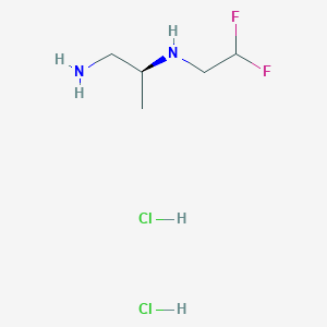 [(2S)-1-aminopropan-2-yl](2,2-difluoroethyl)amine dihydrochloride