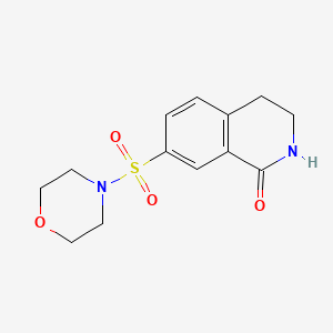 7-(Morpholine-4-sulfonyl)-1,2,3,4-tetrahydroisoquinolin-1-one