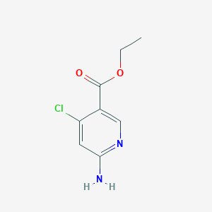6-Amino-4-chloro-nicotinic acid ethyl ester