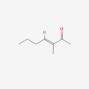 molecular formula C8H14O B13828833 3-Methyl-3-hepten-2-one CAS No. 39899-08-6
