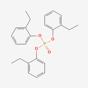 molecular formula C24H27O4P B13828843 Tris(o-ethylphenyl) phosphate CAS No. 3862-08-6