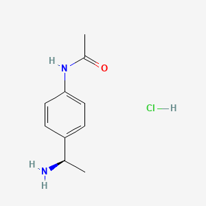 (R)-N-[4-(1-Amino-ethyl)-phenyl]-acetamide hydrochloride