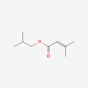 molecular formula C9H16O2 B13828918 Isobutyl 3-methyl-2-butenoate CAS No. 30434-54-9