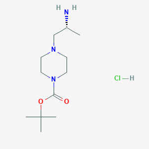 (R)-4-(2-Amino-propyl)-piperazine-1-carboxylic acid tert-butyl ester hydrochloride