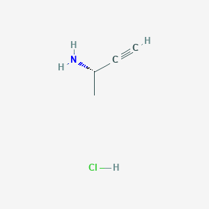 (S)-But-3-yn-2-amine hydrochloride