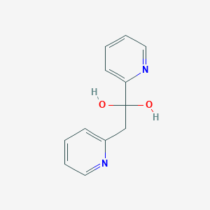 molecular formula C12H12N2O2 B13829081 1,2-di-(2-Pyridyl)ethanediol 