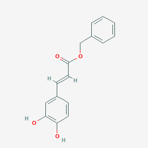 molecular formula C16H14O4 B138291 Benzyl caffeate CAS No. 107843-77-6