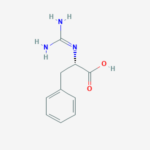 molecular formula C10H13N3O2 B13829141 N-(Amino imino methyl)phenylalanine 