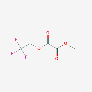 molecular formula C5H5F3O4 B1382915 Methyl 2,2,2-trifluoroethyl oxalate CAS No. 1803562-29-9