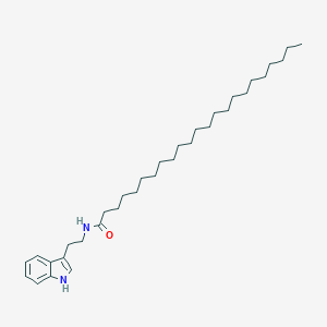 B138293 N-[2-(1H-indol-3-yl)ethyl]tricosanamide CAS No. 152766-93-3