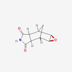 molecular formula C9H9NO3 B13829314 exo-5,6-Oxi-2,3-Norbornanedicarboxamide 