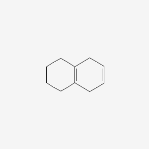 molecular formula C10H14 B13829486 1,2,3,4,5,8-Hexahydronaphthalene CAS No. 36231-13-7