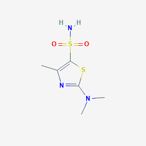2-(Dimethylamino)-4-methyl-1,3-thiazole-5-sulfonamide