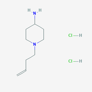 1-(But-3-en-1-yl)piperidin-4-amine dihydrochloride