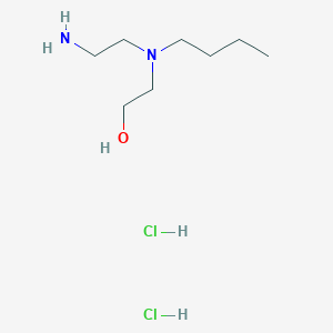2-[(2-Aminoethyl)(butyl)amino]ethan-1-ol dihydrochloride