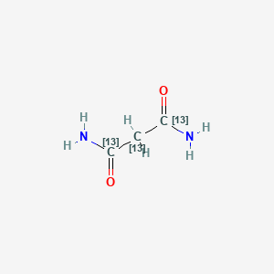 molecular formula C3H6N2O2 B13829578 Malonamide-13C3 
